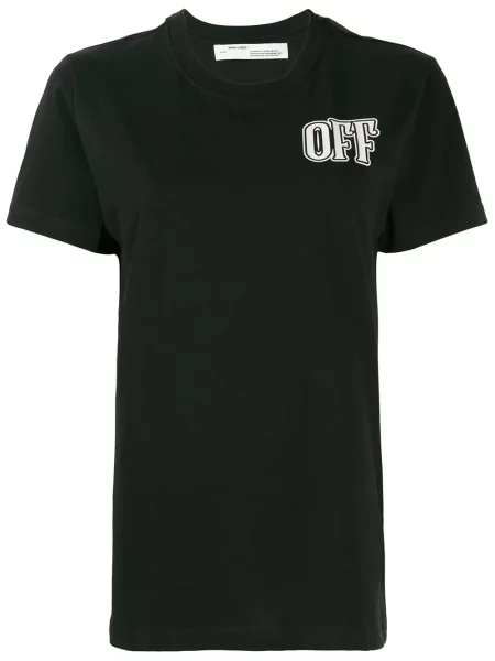 Tricou Off-white cu imagine alb