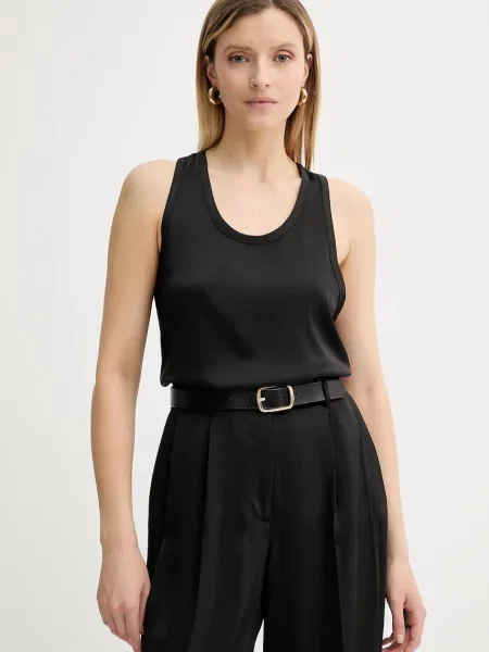 MICHAEL Michael Kors bluză uni negru