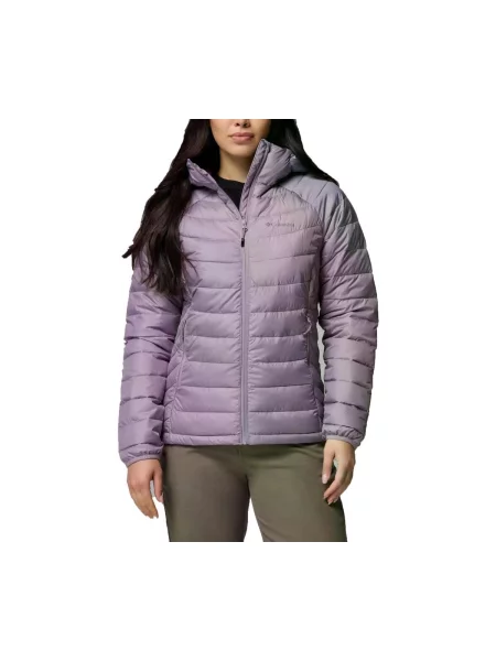 Geacă Columbia cu glugă violet