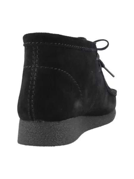 Čizme Clarks WallabeeEvoBt Black Suede crna