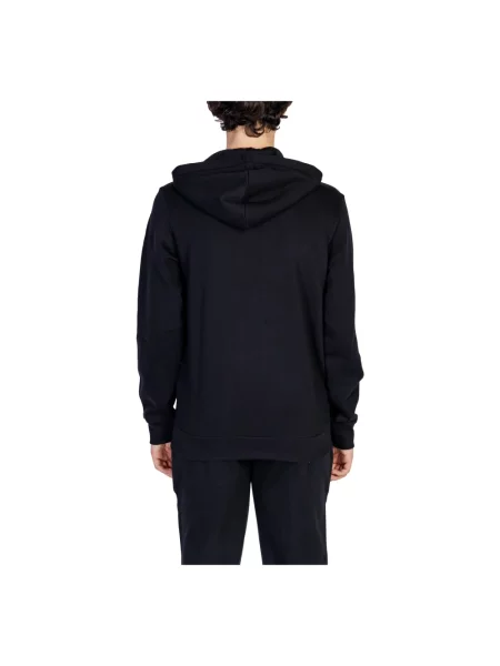 Bluza z kapturem Emporio Armani z kapturem czarna