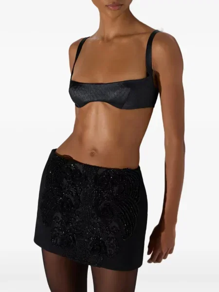 Tafta sutien Elisabetta Franchi negru
