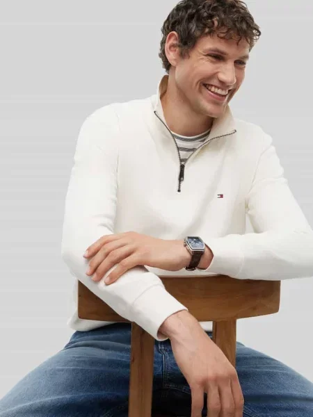 Sweter Tommy Hilfiger biały