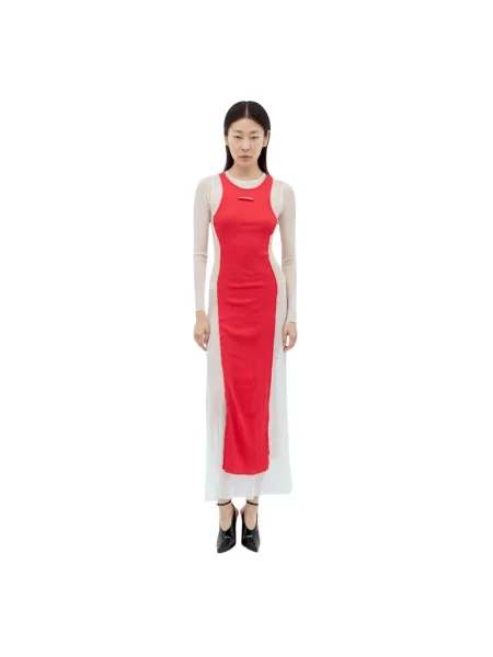 Sukienka maxi Jean Paul Gaultier biała