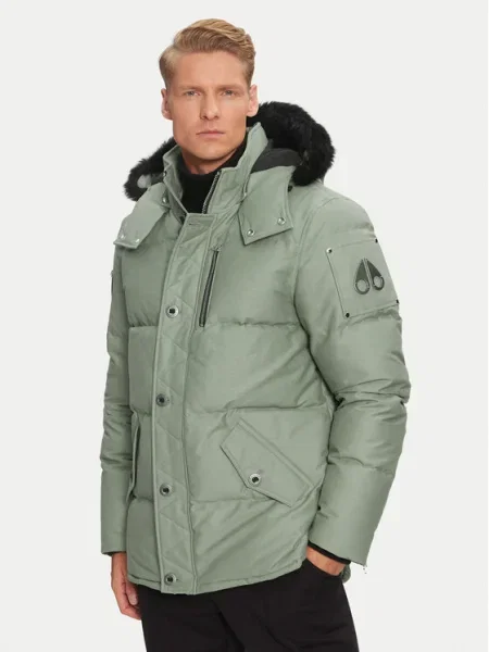Moose Knuckles Пухено яке Original 3Q Neoshear зелен