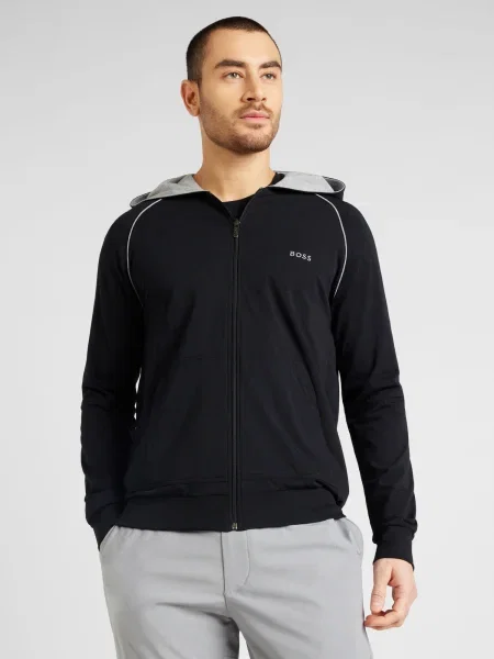 BOSS BLACK Hanorac Mix&Match negru