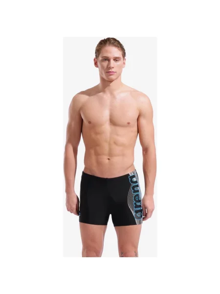 Kąpielówki arena basic short niebieski jasnoniebieski 80 czarny