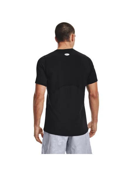 Тениска Under Armour Hg Armour Fitted Ss Black L бяло