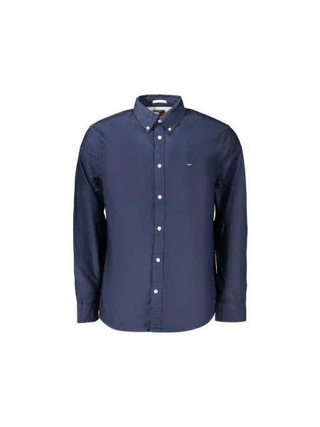 Tommy Jeans cămașă pentru bărbați din albastru