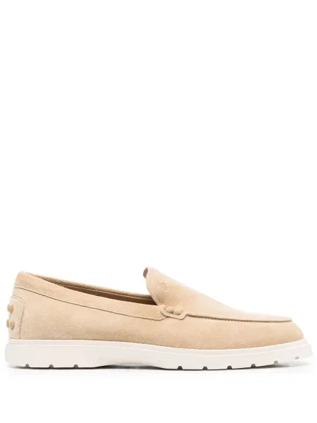 Pantofi loafer Tod's din piele de căprioară