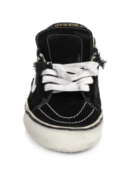 Sneakerși Paul Easterlin cu imagine cu model zebră negru