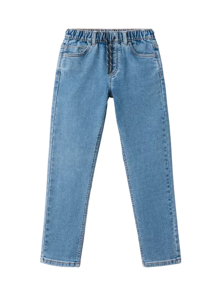 MANGO KIDS Jeans COMFY denim albastru