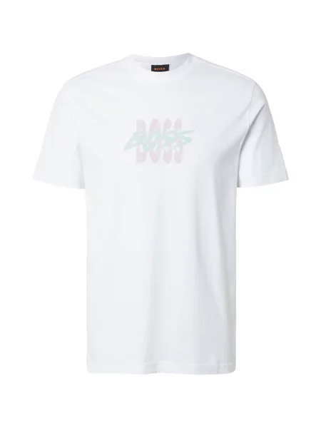 BOSS Tricou Bass alb