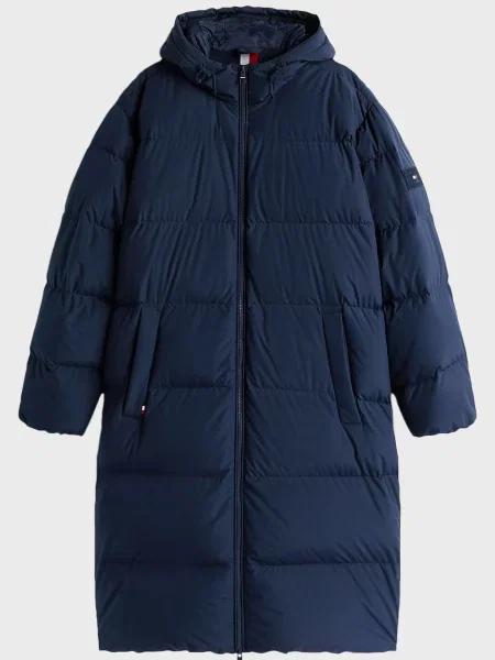 Пуховик Tommy Hilfiger синій