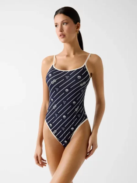 Guess Costum de baie Bleumarin