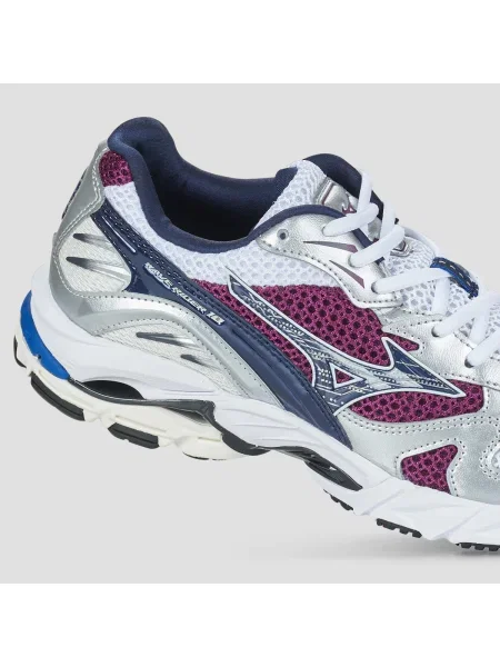 Topánky Mizuno Wave Rider 10 white/baritone blue/dark purple biela