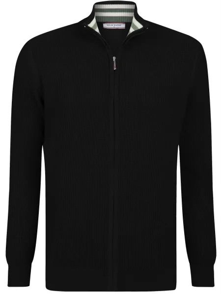 Felix Hardy Geacă tricotată negru