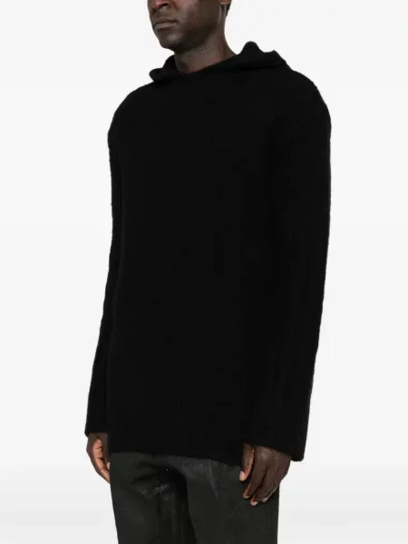 Lung pulover Rick Owens negru