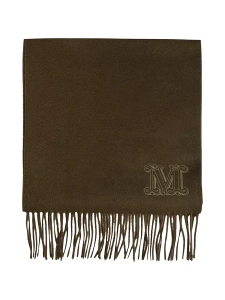 Fular Max Mara cu autograf verde