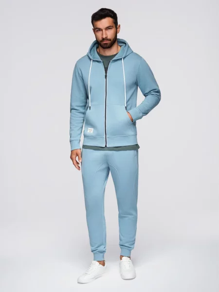 Pantaloni sport Ombre albastru