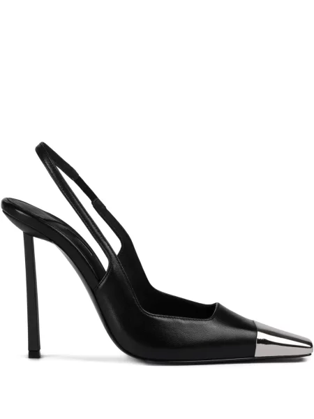 Pantofi cu toc Le Silla slingback negru