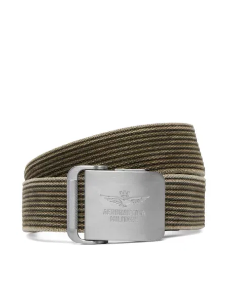Pasek do spodni Aeronautica Militare green musk zielony