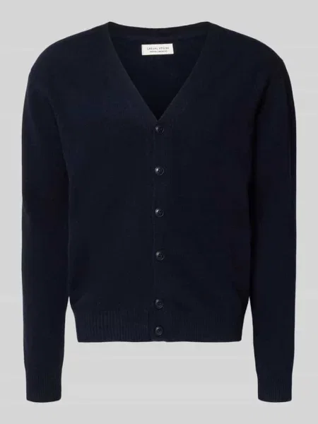 Kardigan rozpinany z listwą guzikową Model „KARL” Casual Friday