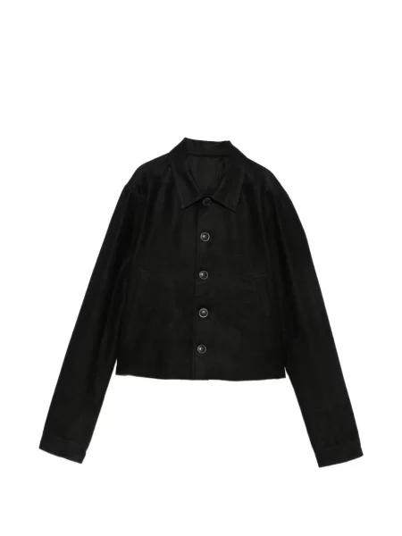 Decupat geacă Rick Owens negru