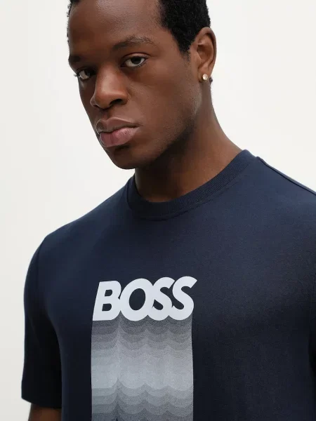 Футболка BOSS Orange Te_Insignia помаранчева