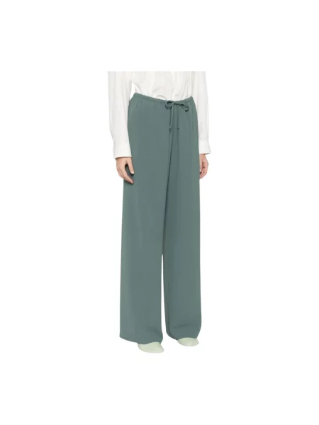 Spodnie Dries Van Noten zielone