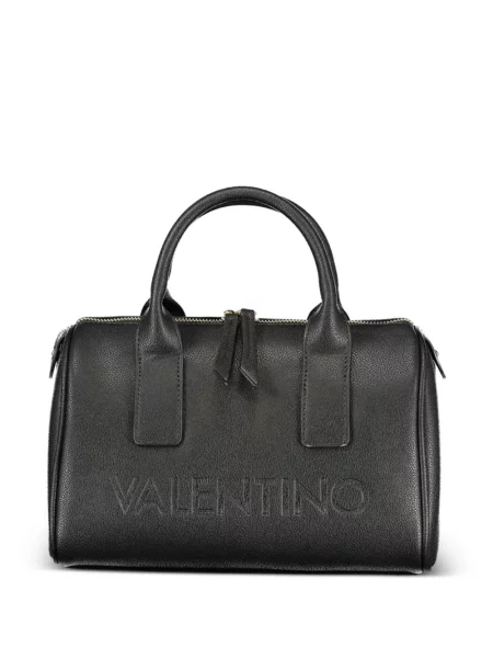 Shopper táska Mario Valentino autogrammal fekete