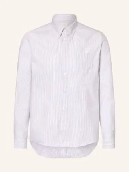 A.P.C. Košile Chemise Comfort Fit černošedá bílá