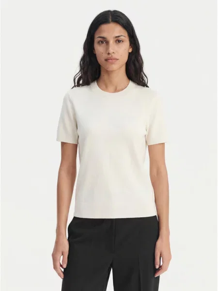 Calvin Klein T-Shirt Écru