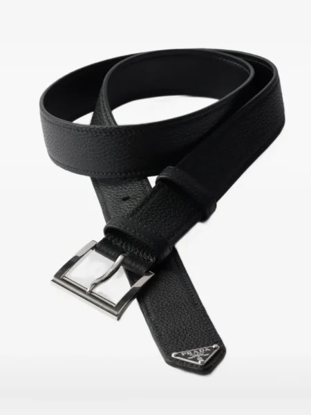Curea Prada din piele negru