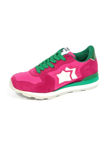Sneakersy Atlantic Stars zamszowe zielone