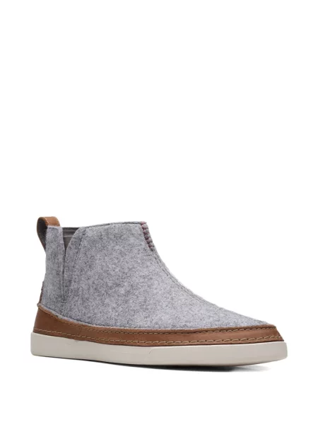 Botine chelsea Clarks gri