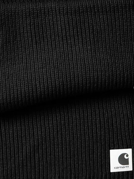 Fular Carhartt Wip cu autograf negru