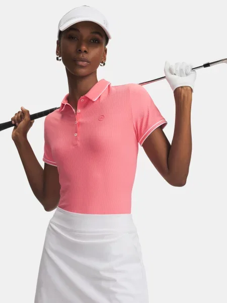 Tricou polo Under Armour alb