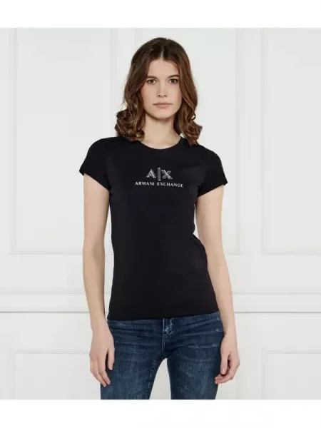 Armani Exchange Póló fekete