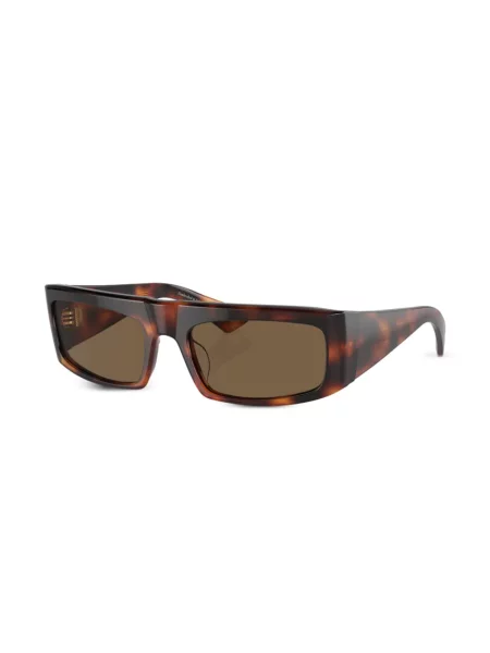 Saulės akiniai Oliver Peoples ruda
