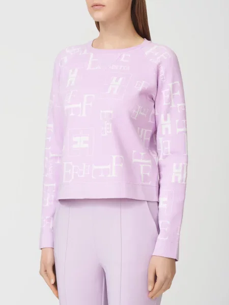 Толстовка Elisabetta Franchi фіолетова