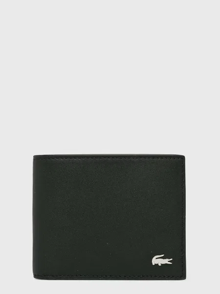 Lacoste Portofel de piele negru