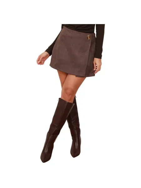 Fustă La Modeuse maro