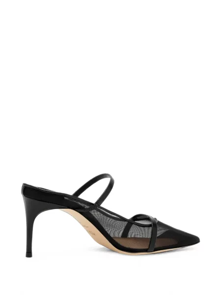 Papuci tip mules Malone Souliers plasă negru