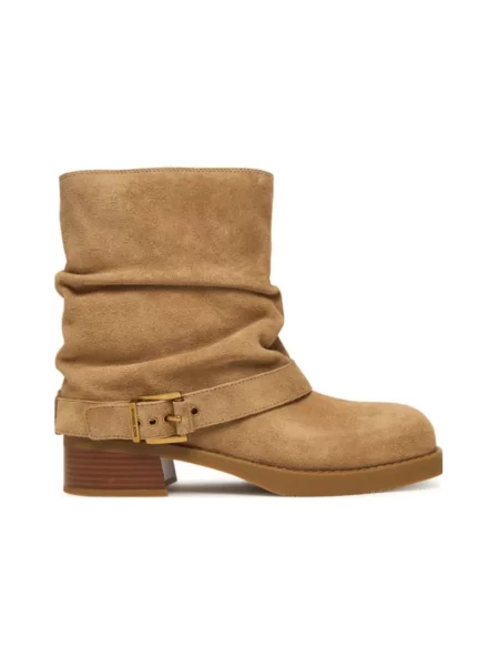 Buty do kostki Michael Kors beżowe