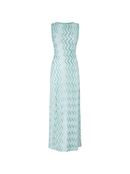 Rochie midi Missoni până la genunchi de costum alb