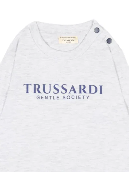 Koszulka dziecięca Trussardi szara