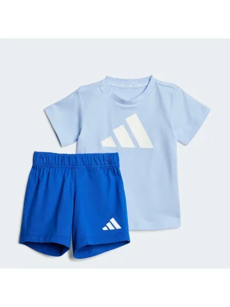 Spodenki i koszulka dla dzieci ADIDAS niebieska