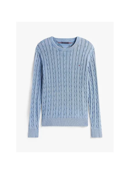 Pulover Tommy Hilfiger albastru