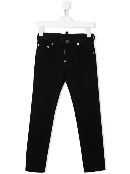 Jeansy dziecięce Dsquared2 czarne